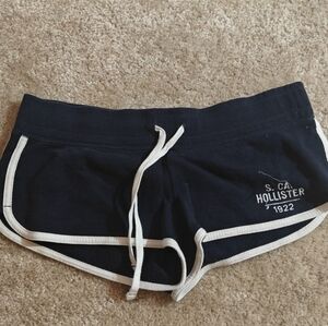 Hollister Women's Dark Blue Athletic Shorts